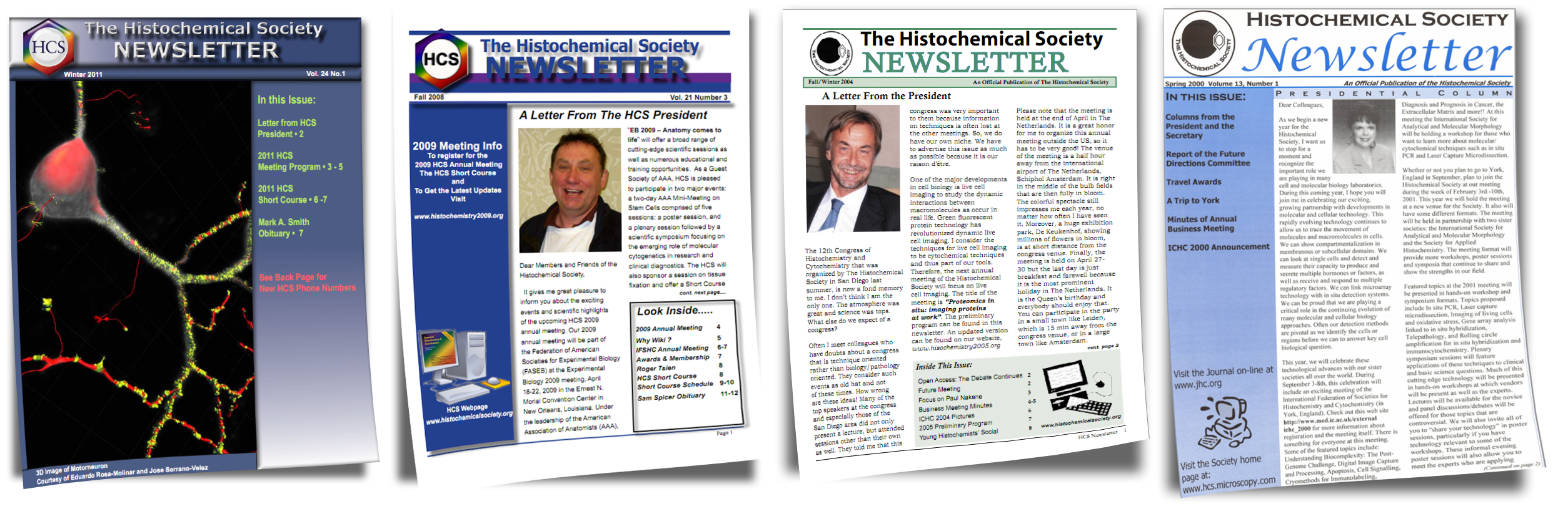 Histochemical Society Newsletters